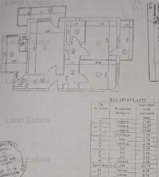 Doamna Ghica - Bd. Lacul Tei Apartament cu 3 camere